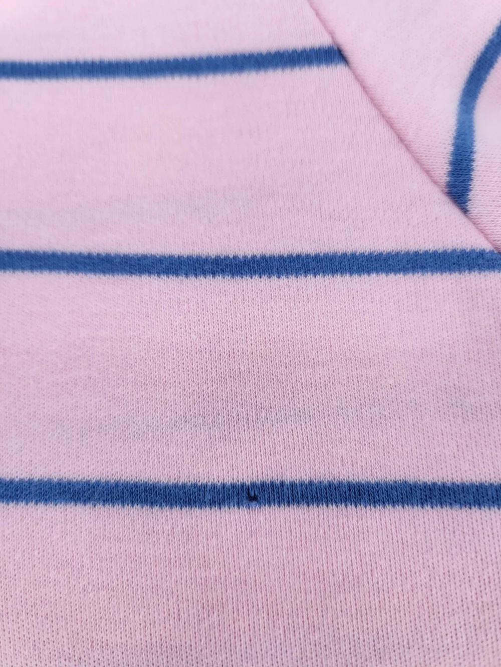 Ralph Lauren Pink Polo with Navy Stripes